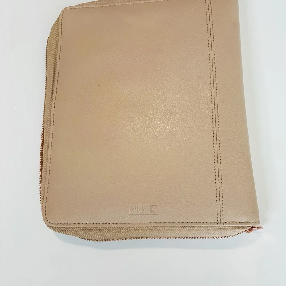 kikki.K Tan Leather Planner